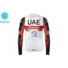 Maillot Cyclisme 2021 UAE Team Emirates Hiver Thermal Fleece N002